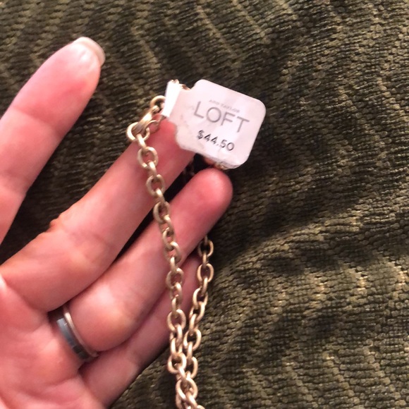 NWT! LOFT bib statement necklace! - Picture 7 of 9